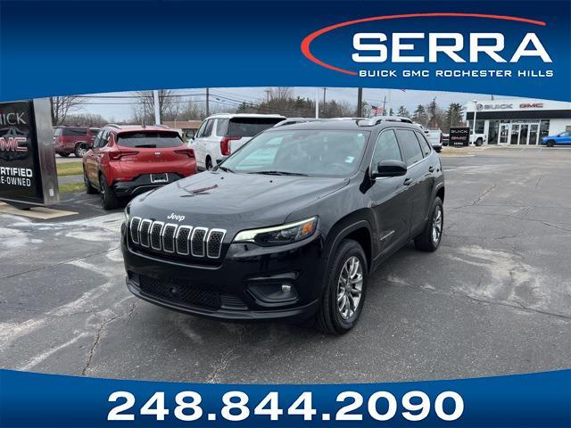 used 2021 Jeep Cherokee car, priced at $22,498