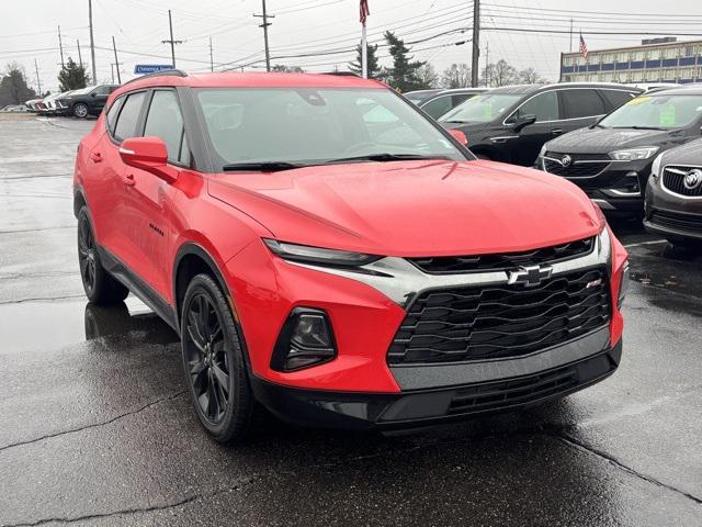 used 2022 Chevrolet Blazer car, priced at $27,631