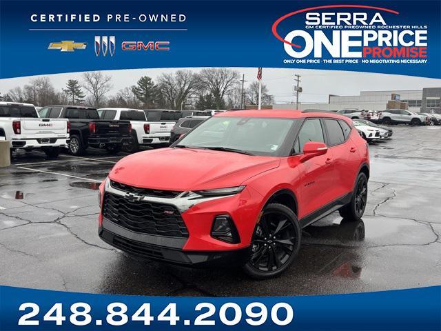 used 2022 Chevrolet Blazer car, priced at $27,998