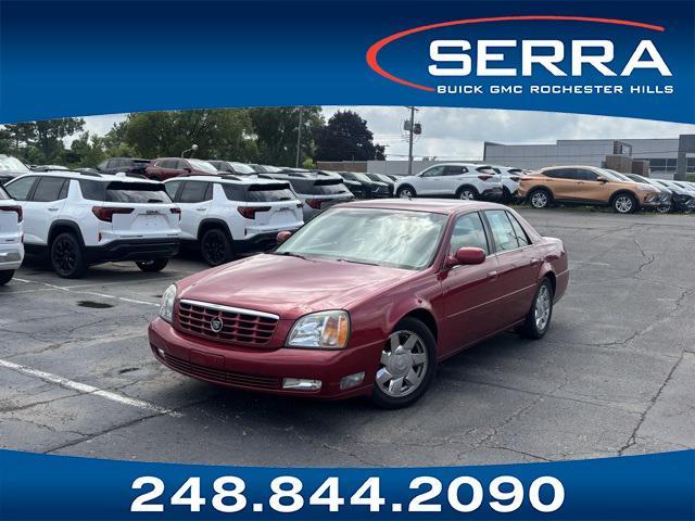 used 2002 Cadillac DeVille car, priced at $3,871
