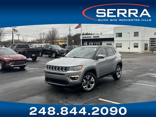used 2021 Jeep Compass car, priced at $20,793