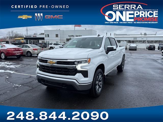 used 2024 Chevrolet Silverado 1500 car, priced at $45,621