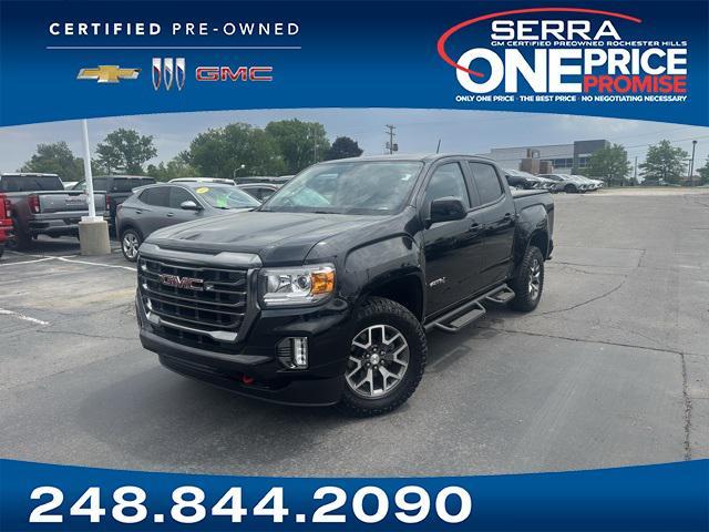 used 2022 GMC Canyon car, priced at $33,860