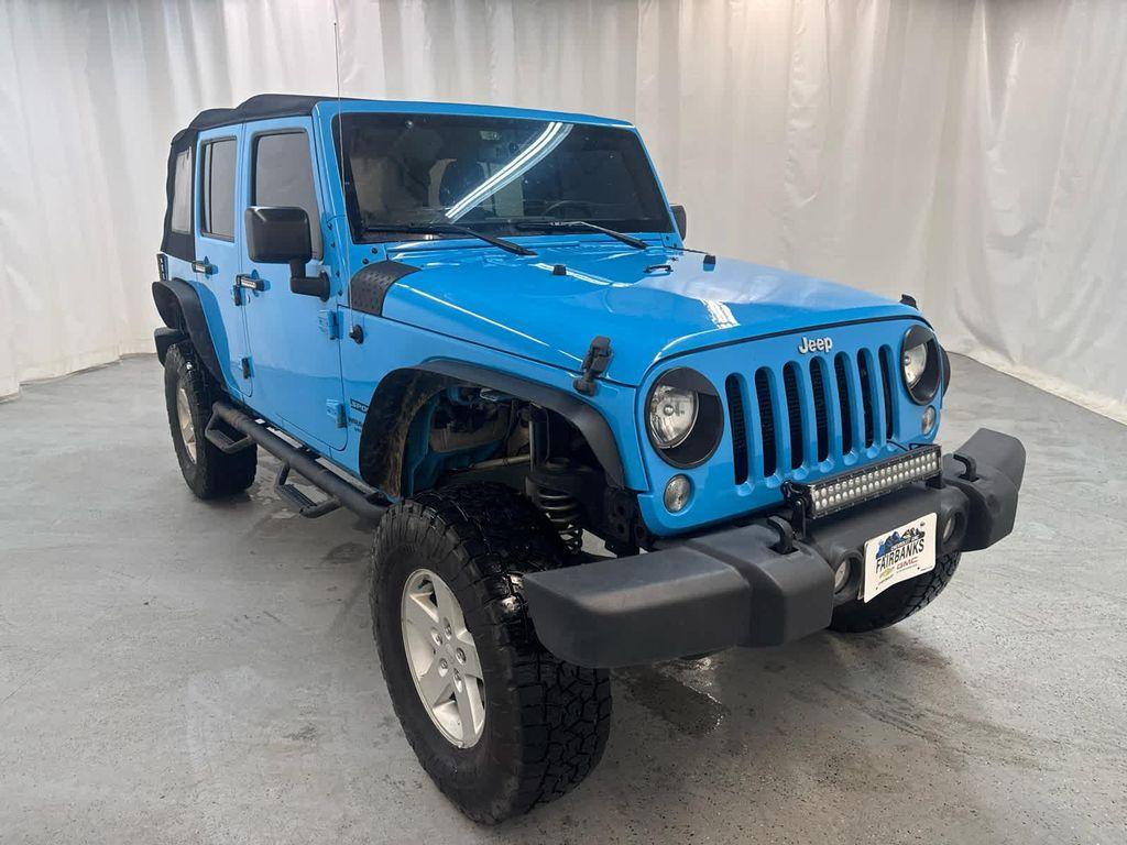 used 2017 Jeep Wrangler Unlimited car, priced at $21,999