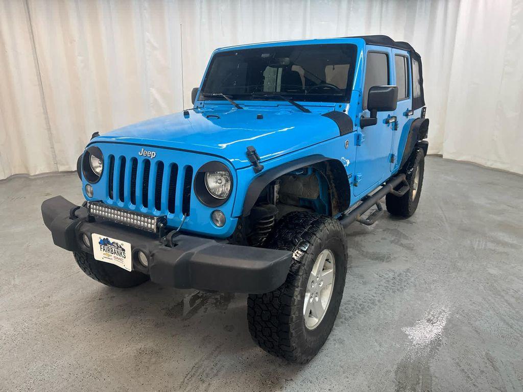 used 2017 Jeep Wrangler Unlimited car, priced at $21,999