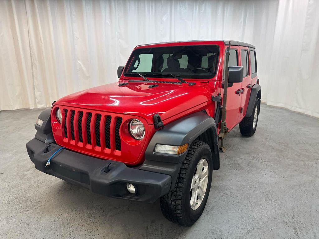 used 2021 Jeep Wrangler Unlimited car, priced at $34,999