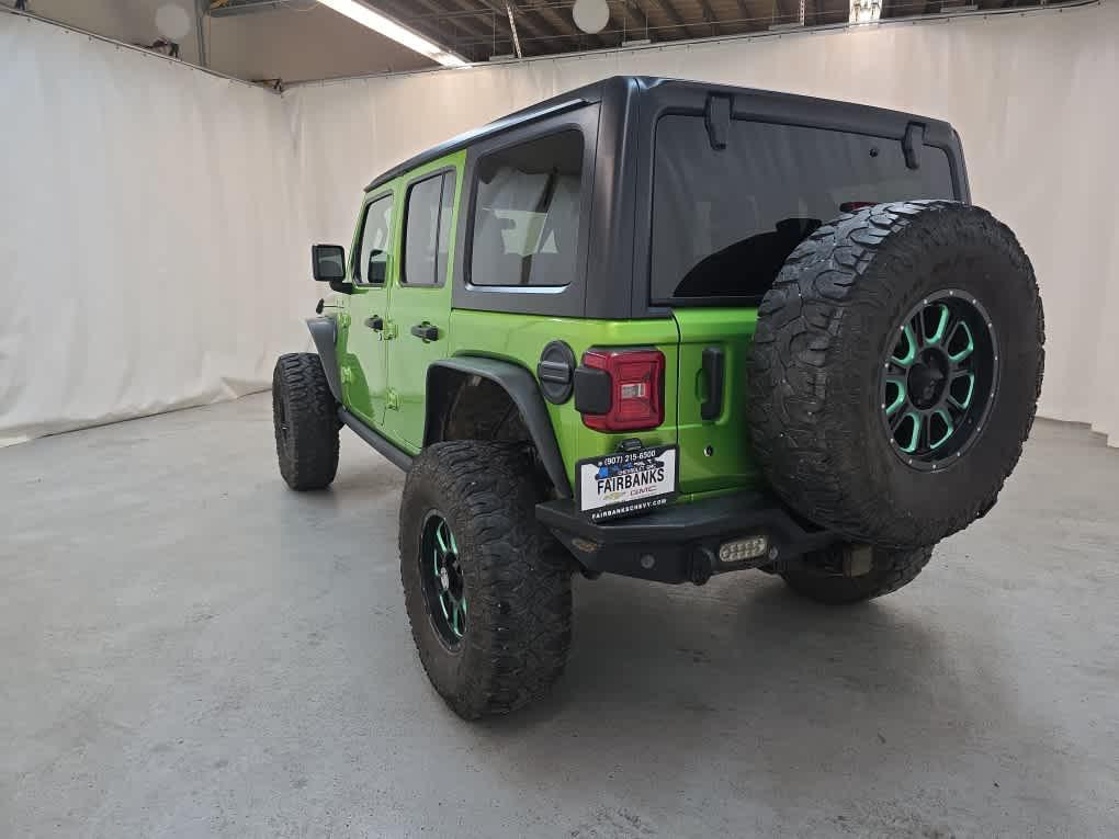 used 2018 Jeep Wrangler Unlimited car, priced at $35,999