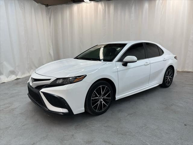 used 2021 Toyota Camry car, priced at $27,999