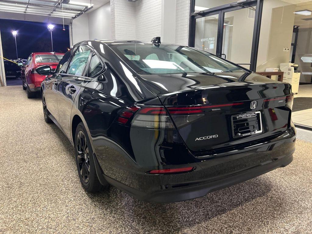 new 2025 Honda Accord car, priced at $31,755