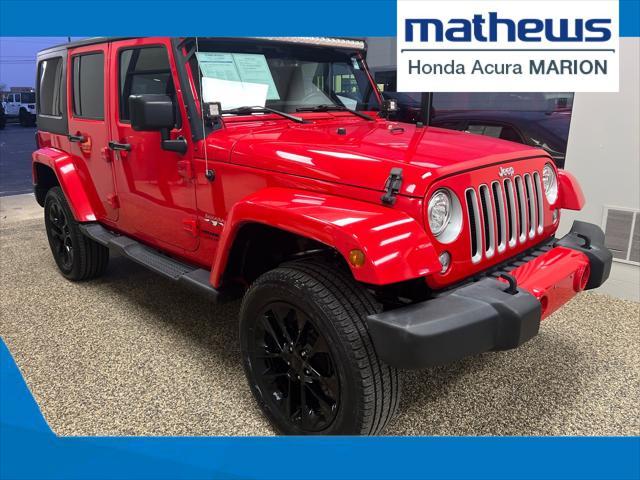 used 2017 Jeep Wrangler Unlimited car, priced at $25,750