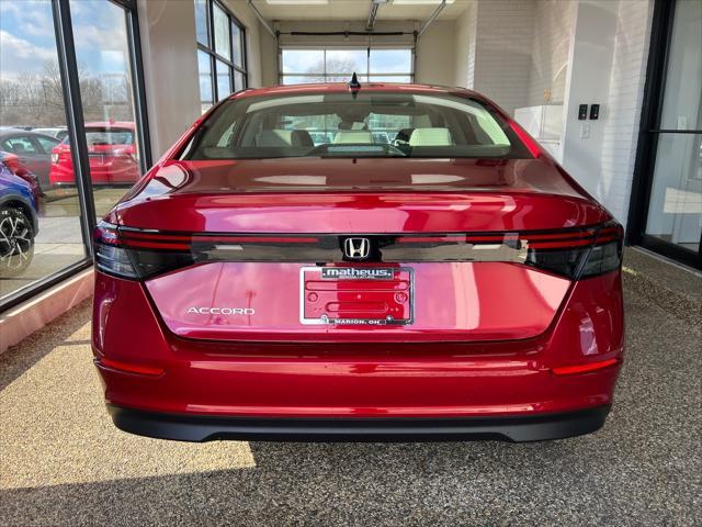 new 2025 Honda Accord car, priced at $32,165