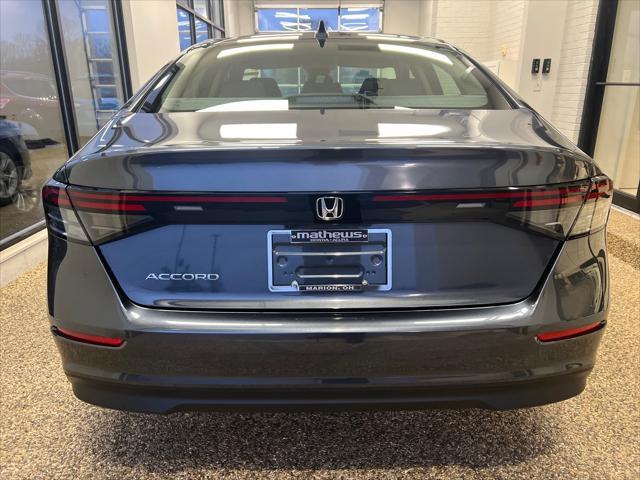 new 2025 Honda Accord car, priced at $29,390