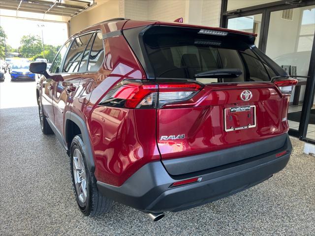 used 2022 Toyota RAV4 car, priced at $29,500