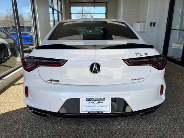 used 2022 Acura TLX car, priced at $38,750