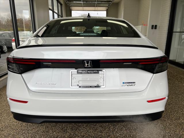 new 2025 Honda Accord Hybrid car, priced at $35,205