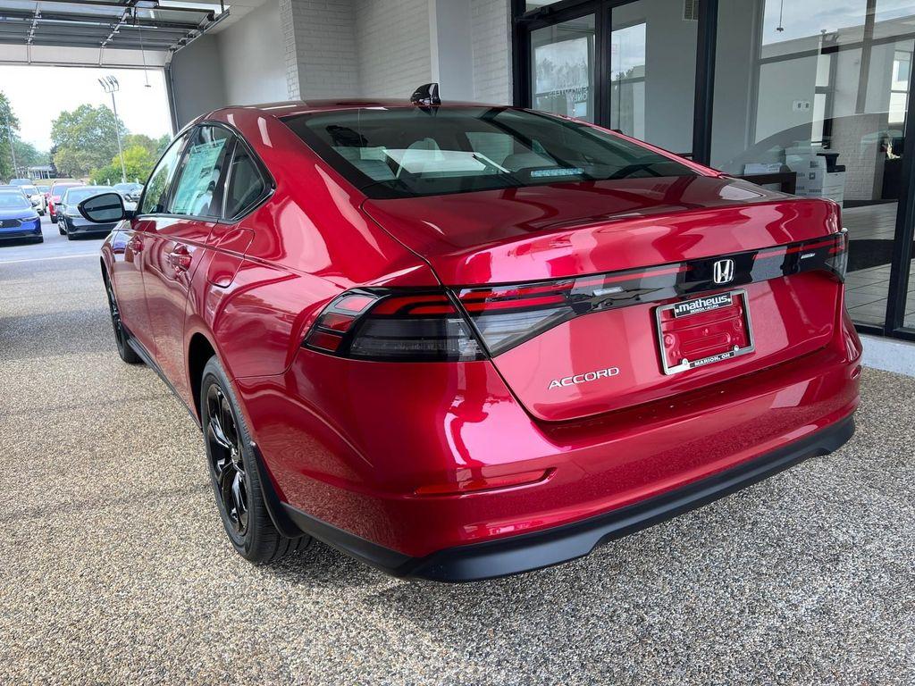 new 2025 Honda Accord car, priced at $32,210