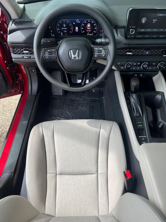 new 2025 Honda Accord car, priced at $32,210