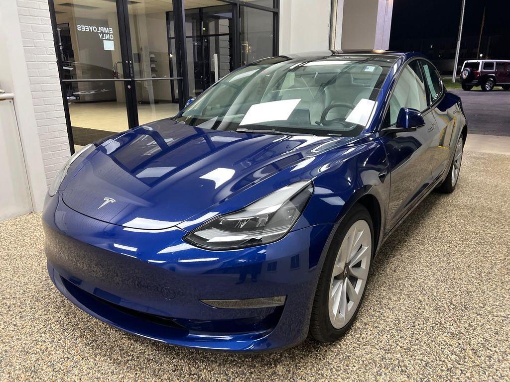 used 2023 Tesla Model 3 car, priced at $29,750