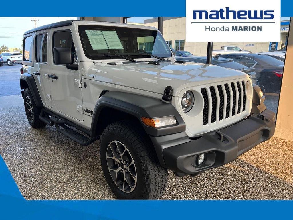 used 2024 Jeep Wrangler car, priced at $36,750