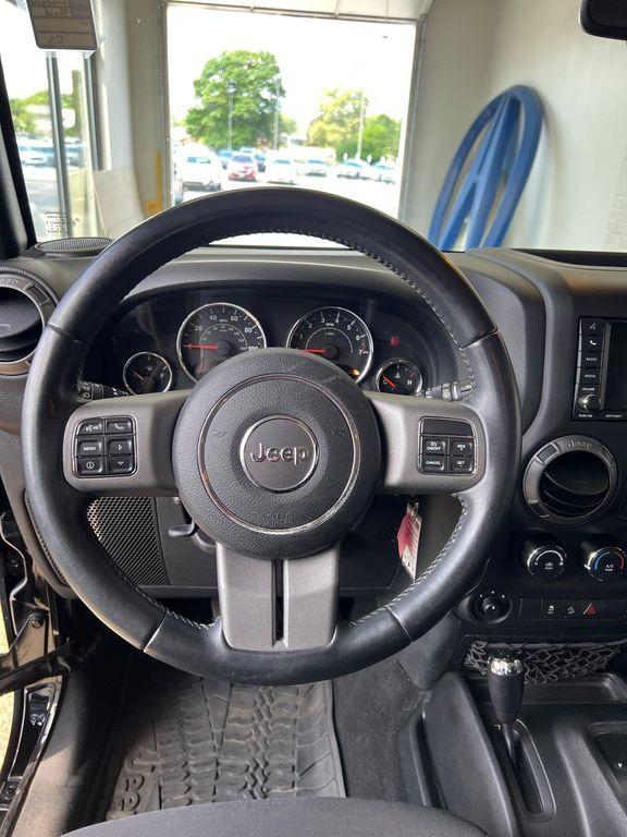 used 2017 Jeep Wrangler Unlimited car, priced at $22,750