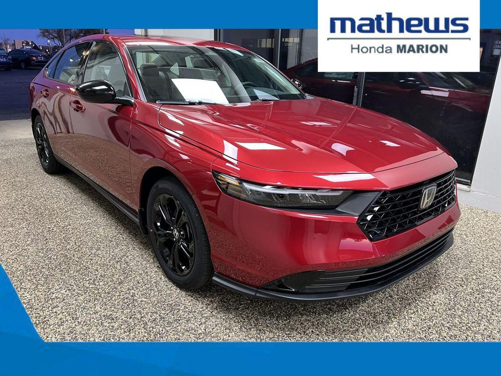 new 2025 Honda Accord car, priced at $32,210