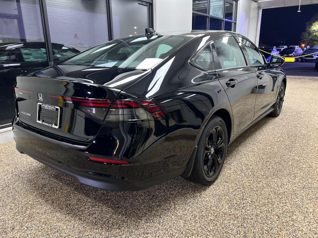 new 2025 Honda Accord car, priced at $31,755