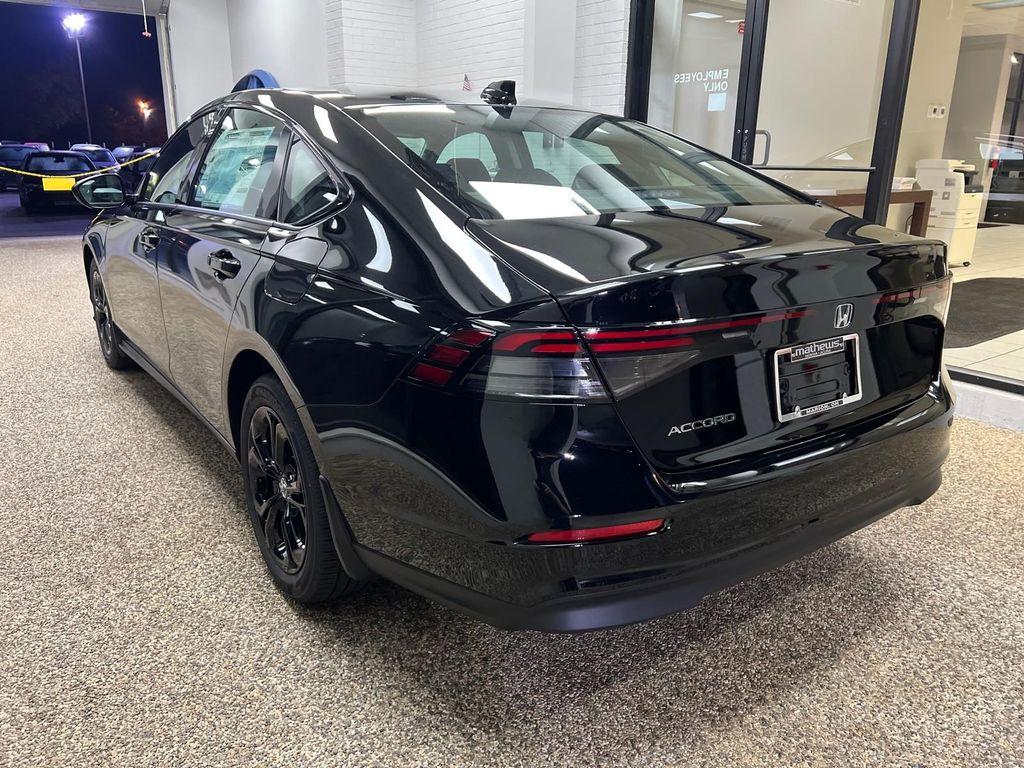 new 2025 Honda Accord car, priced at $31,755