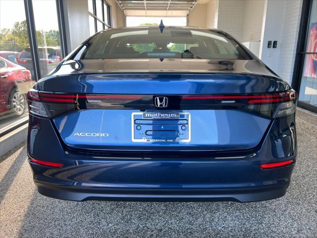 new 2024 Honda Accord car, priced at $31,005