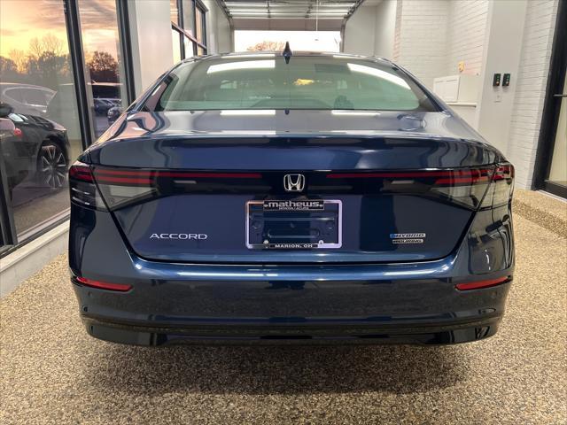 new 2025 Honda Accord Hybrid car, priced at $40,395