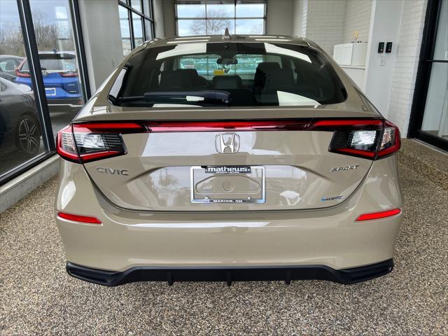 new 2025 Honda Civic Hybrid car, priced at $31,755