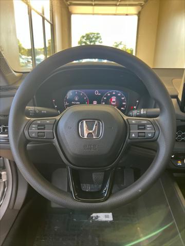 new 2025 Honda Accord car, priced at $31,655