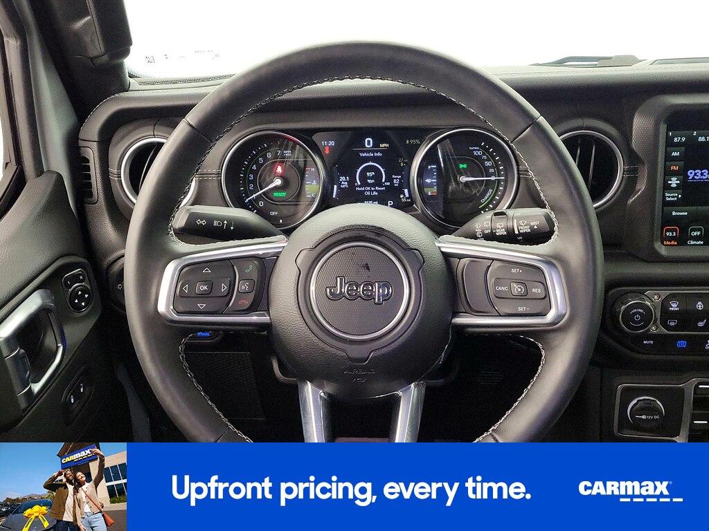 used 2023 Jeep Wrangler 4xe car, priced at $39,998