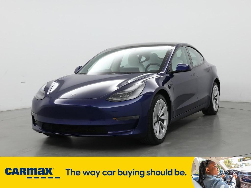 used 2022 Tesla Model 3 car, priced at $23,998