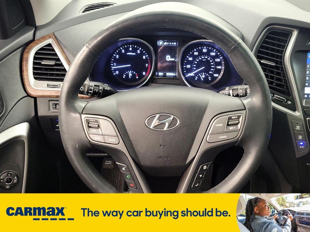 used 2017 Hyundai Santa Fe car, priced at $15,998