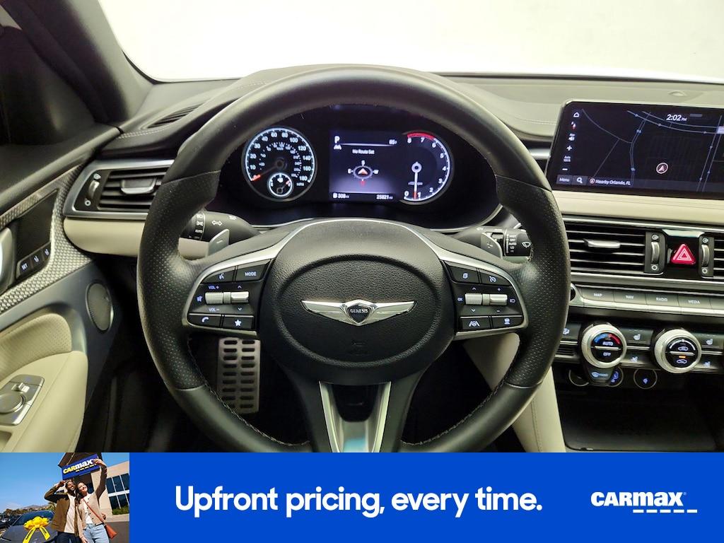 used 2023 Genesis G70 car, priced at $35,998