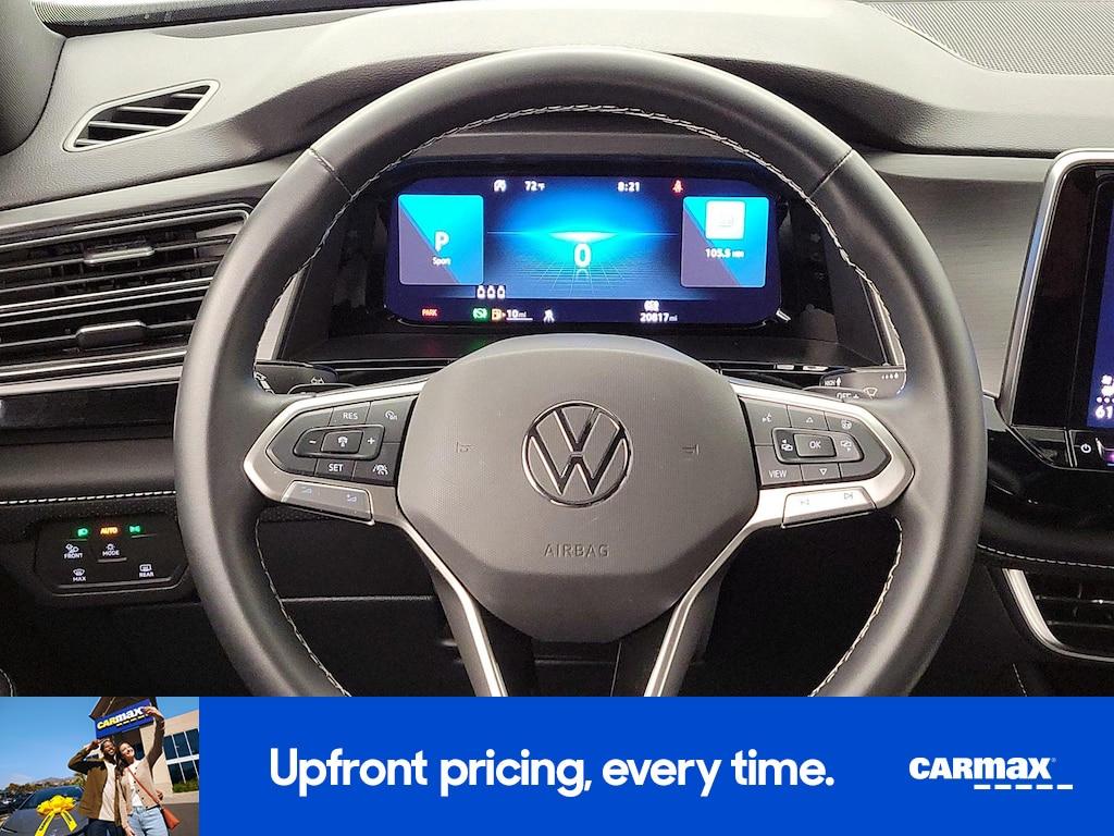 used 2024 Volkswagen Atlas Cross Sport car, priced at $32,998