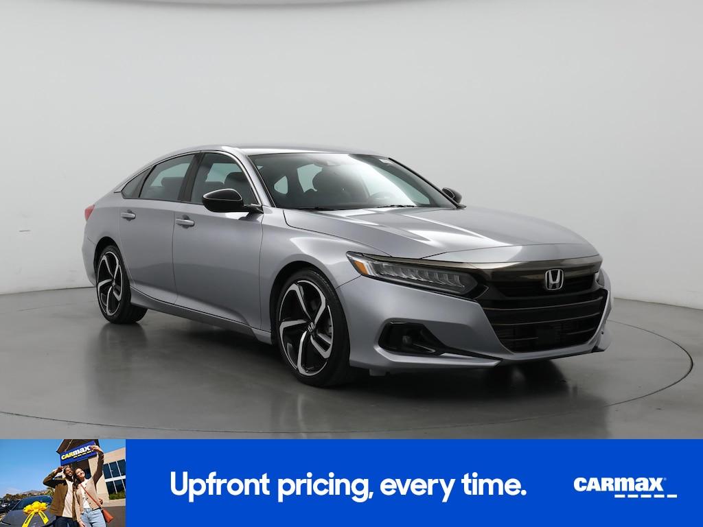 used 2021 Honda Accord car, priced at $24,998