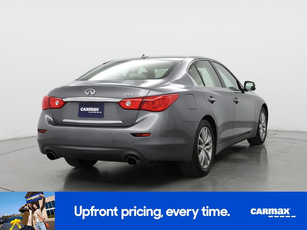 used 2016 INFINITI Q50 car, priced at $18,998