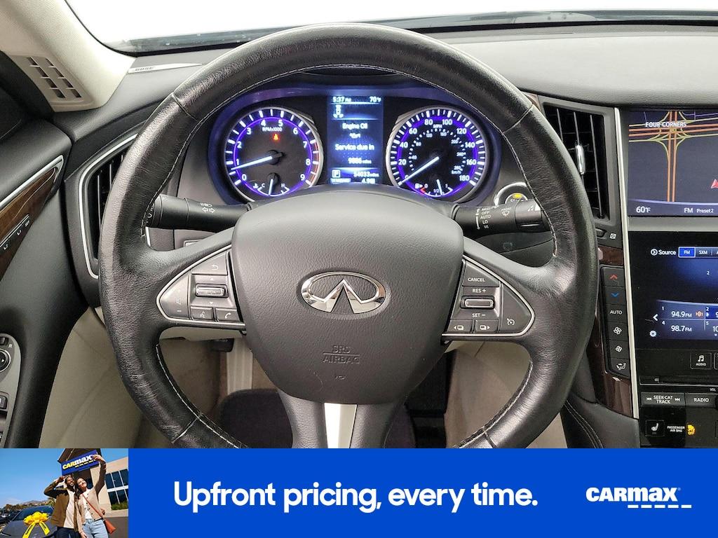 used 2016 INFINITI Q50 car, priced at $18,998