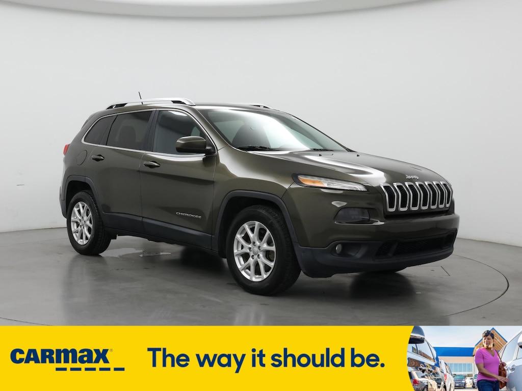 used 2015 Jeep Cherokee car, priced at $12,998