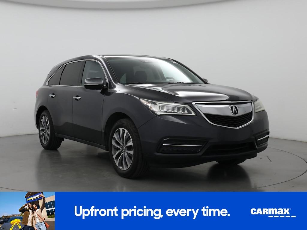 used 2016 Acura MDX car, priced at $15,998