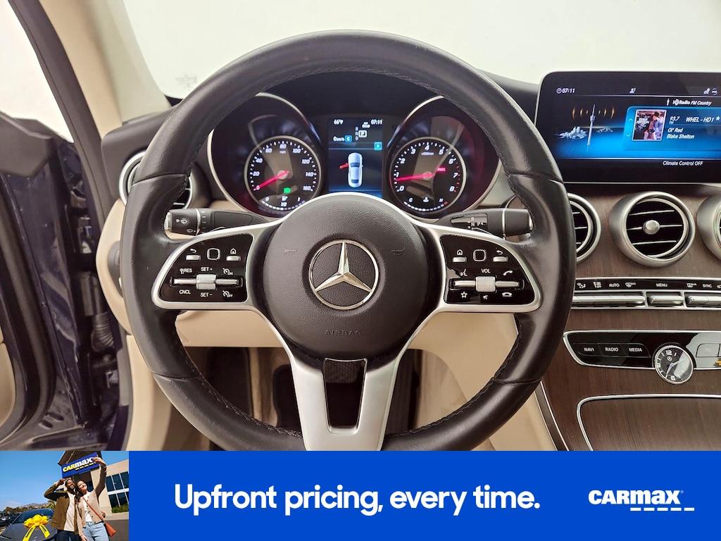 used 2019 Mercedes-Benz C-Class car, priced at $27,998
