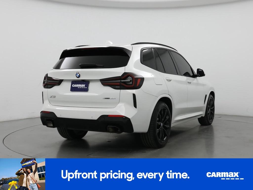 used 2023 BMW X3 car, priced at $39,998