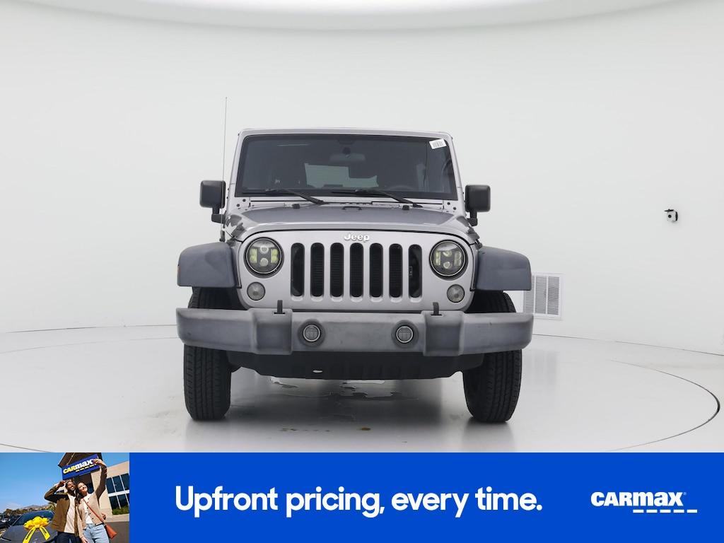 used 2016 Jeep Wrangler car, priced at $19,998