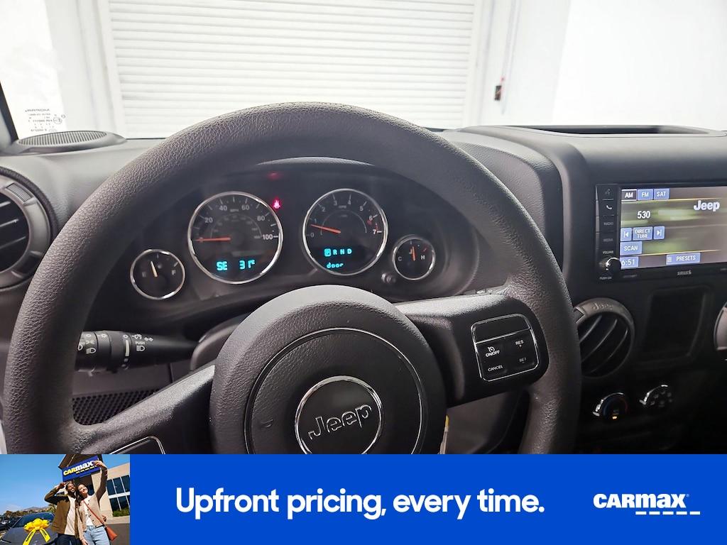 used 2016 Jeep Wrangler car, priced at $19,998