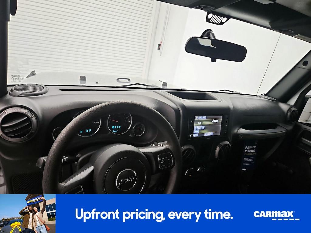 used 2016 Jeep Wrangler car, priced at $19,998