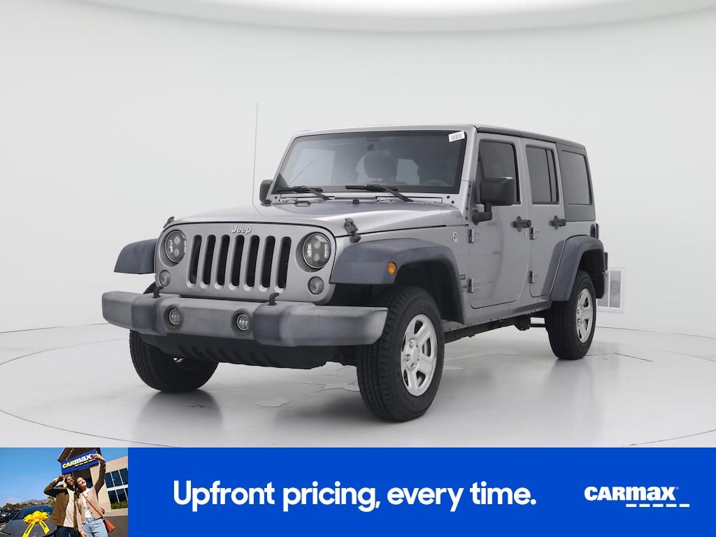 used 2016 Jeep Wrangler car, priced at $19,998