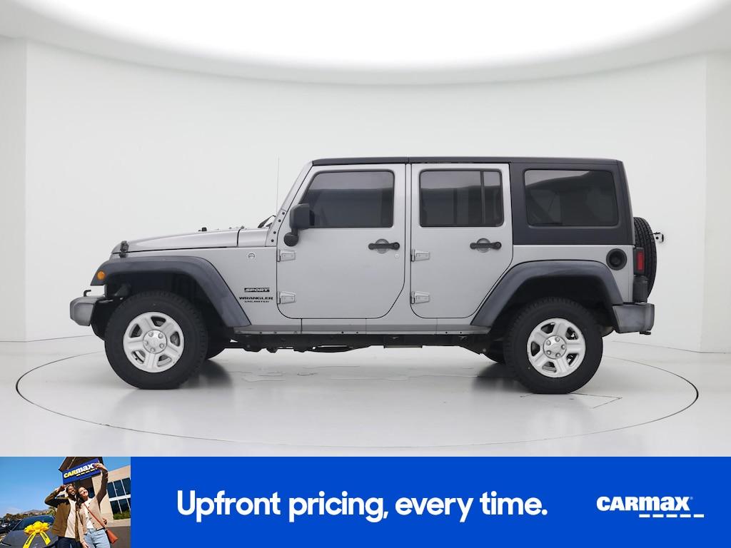 used 2016 Jeep Wrangler car, priced at $19,998