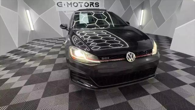 used 2018 Volkswagen Golf GTI car, priced at $16,999