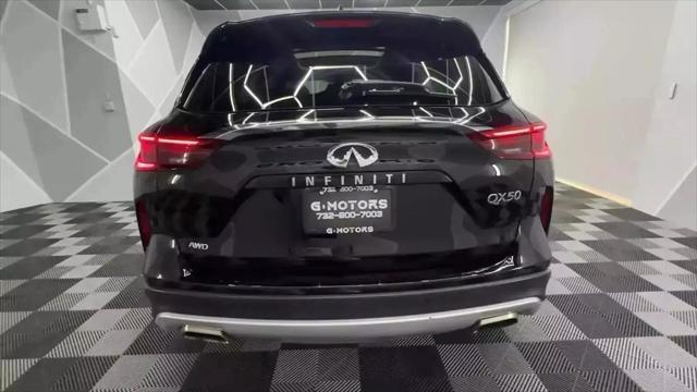 used 2021 INFINITI QX50 car, priced at $19,989